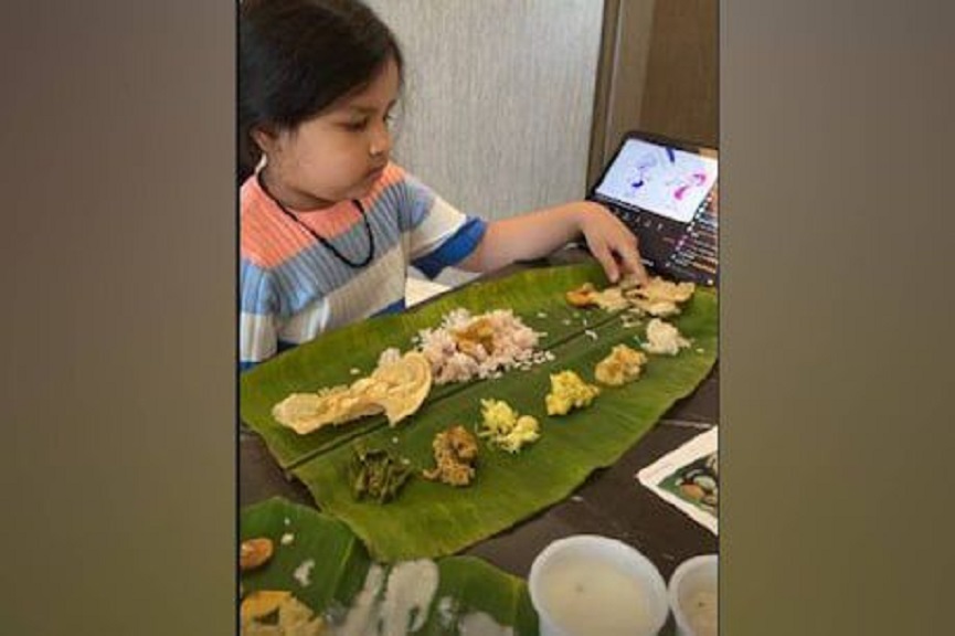 dhoni-onam celebration