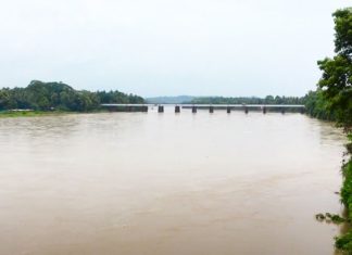 Young man drowns in Bharathapuzha, Kallekkad; Missing someone