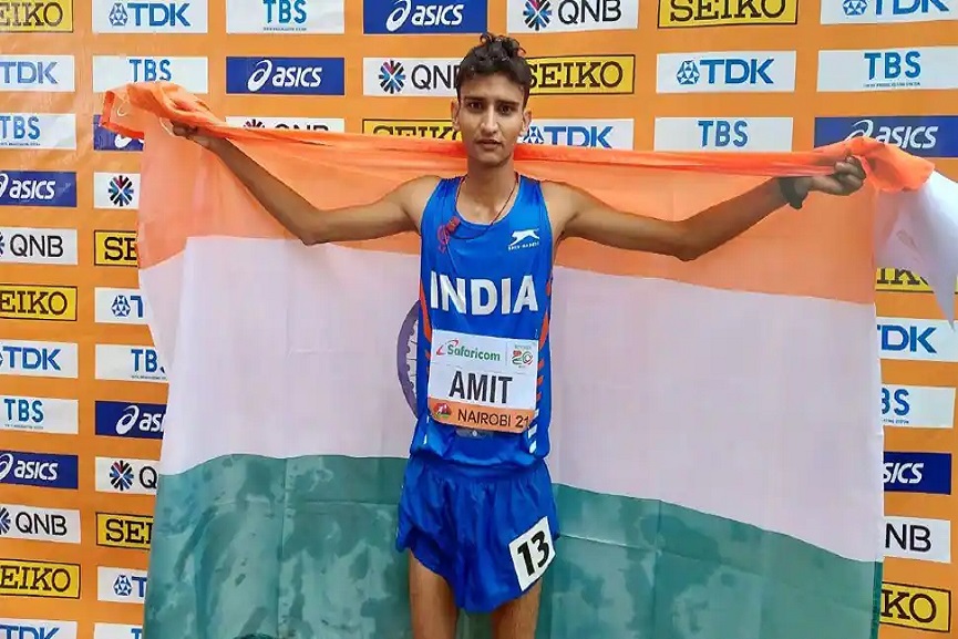 Amit-Khatri India's Amit Khatri wins historic silver