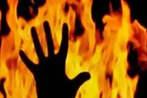 Son sets his mother on fire and killed at Thiruvananthapuram