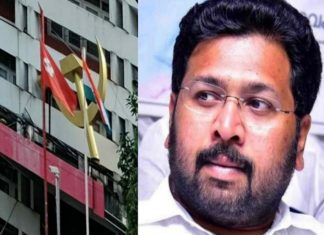 ‘എകെജി സെന്ററിലെ ദേശീയ പതാക ഉയര്ത്തല് ഫ്ളാഗ് കോഡിന്റെ ലംഘനം’; കെഎസ് ശബരീനാഥന് ks shabarinadhan