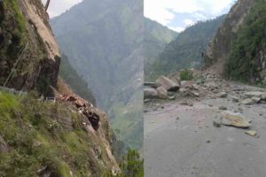 Landslide in Himachal Pradesh