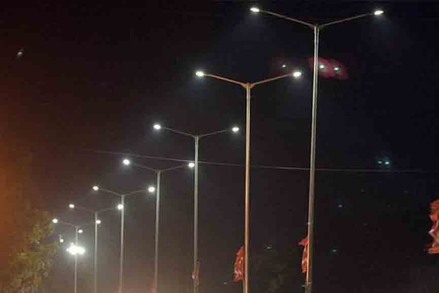 street-light Street-light in Payyannur Flyover