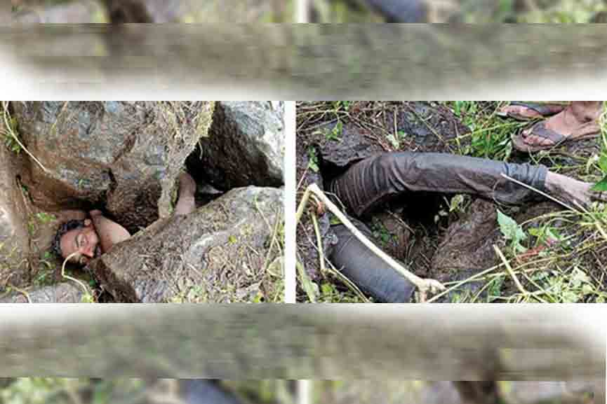 man-was-trapped-inside-the-rock man-was-trapped-inside-the-rock