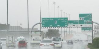 Heavy Rain In UAE