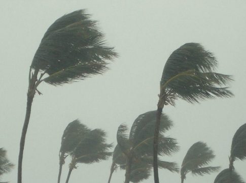 Chance of strong winds in kerala