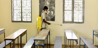 Classroom cleaning