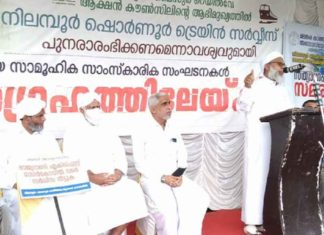 Nilambur Shornur Train Issues