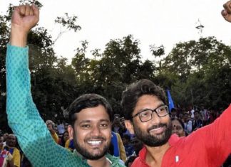 കനയ്യയും ജിഗ്നേഷും ഡെല്ഹിയിൽ; രാഹുലിനൊപ്പം ഭഗത് സിംഗ് പ്രതിമയില് പുഷ്പാര്ച്ചന kanhaiya_jignesh