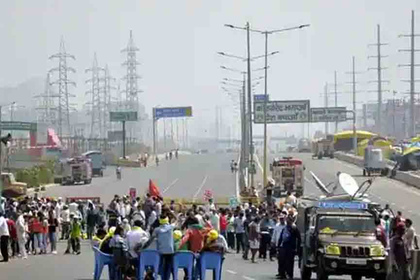 Bharath-Bandh Bharat Bandh: Traffic movement from UP towards Ghazipur
