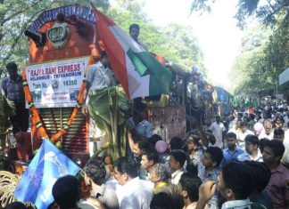 EK Sunni faction on Nilambur-Shoranur railway Issue