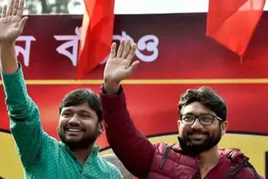 kanhaiya-kumar,--jignesh-mewani Kanhaiya Kumar, Jignesh Mewani join Congress; Report