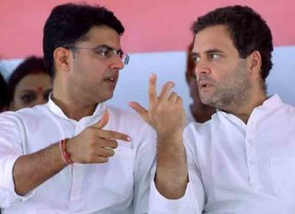രാഹുലിനെയും പ്രിയങ്കയെയും കണ്ട് പൈലറ്റ്; മുഖ്യമന്ത്രി സ്ഥാനത്തിനു വേണ്ടിയുള്ള ചരടുവലിയെന്ന് റിപ്പോർട് Sachin-Pilot met Rahul Gandhi and Priyanka Gandhi