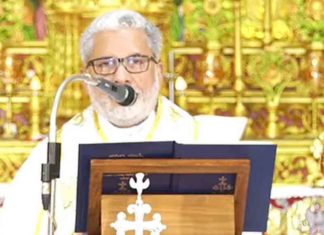 Diocese of Kanjirapally supports Bishop Pala