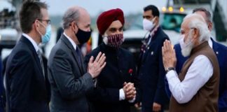 മൂന്ന് ദിവസത്തെ സന്ദർശനം; പ്രധാനമന്ത്രി യുഎസിലെത്തി modi-in-us