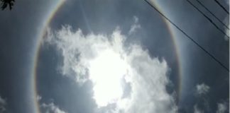 അട്ടപ്പാടിയിൽ അൽഭുത കാഴ്ചയായി സൂര്യവലയ പ്രതിഭാസം