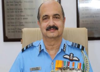 എയർ മാർഷൽ വിആർ ചൗധരി വ്യോമസേനാ മേധാവി Air-Marshal-VR-Chaudhari