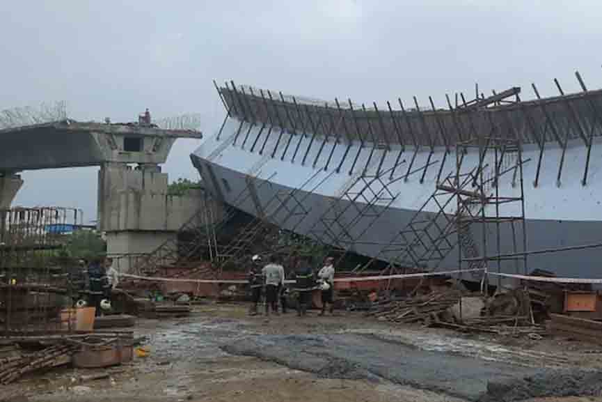 Under-construction-flyover-collapses Under-construction flyover collapses in Mumbai