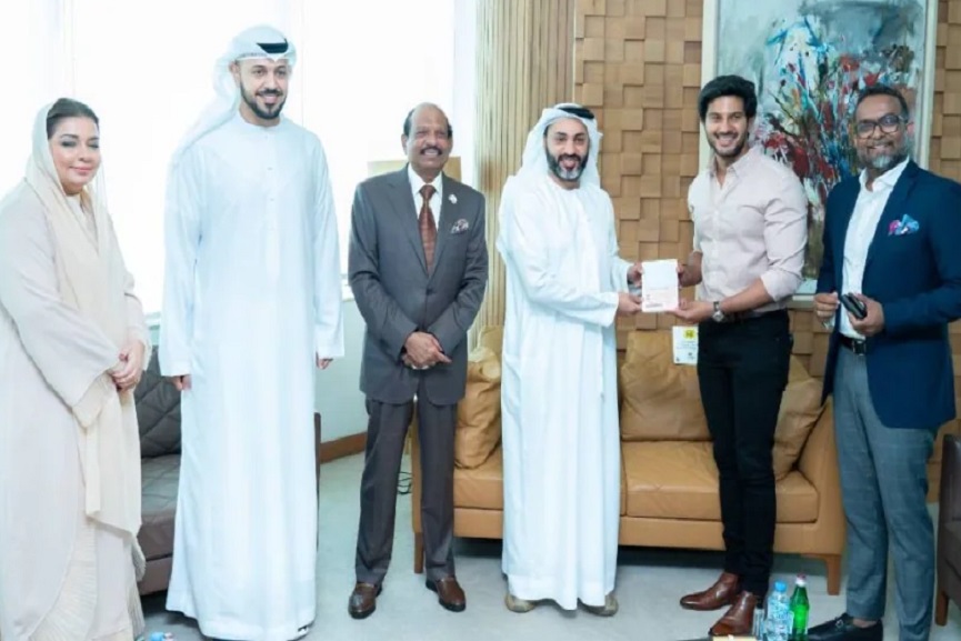Dulquer salman-UAE Golden Visa Dulquer salman-UAE Golden Visa