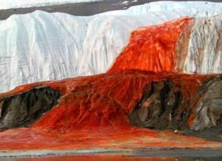 രക്തം ചിന്തുന്ന വെള്ളച്ചാട്ടം; അന്റാർട്ടിക്കയിലെ അൽഭുതം Kauthuka Vartha