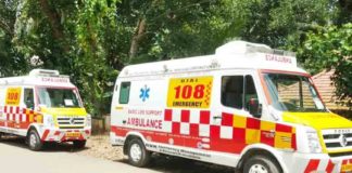 മൂന്നാം തരംഗ മുന്നൊരുക്കം; കനിവ് 108 ആംബുലന്സുകളും സജ്ജം Kaniv 108 ambulances are ready