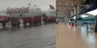 rain in delhi airport