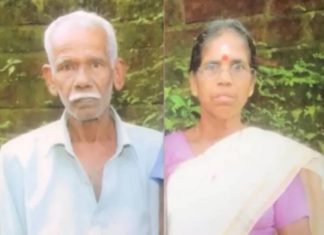 വയോധികരായ മാതാപിതാക്കളെ അടിച്ചുകൊന്നു; മകൻ കസ്റ്റഡിയിൽ