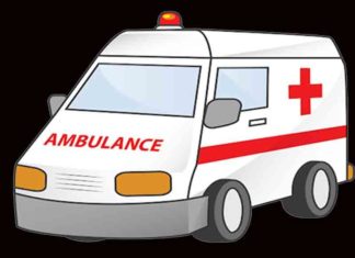 Dispute over parking; The ambulance driver was stabbed