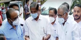 പുലി സാന്നിധ്യം; മലമ്പുഴയിൽ മന്ത്രി എകെ ശശീന്ദ്രൻ സന്ദർശനം നടത്തി AK Saseendran visit malambuzha