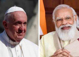 മോദി-മാർപാപ്പ കൂടിക്കാഴ്ച ഇന്ന് Modi-Pope meeting today