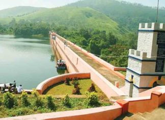 മുല്ലപ്പെരിയാർ ഡാമിൽ വീണ്ടും ജലനിരപ്പ് ഉയർന്നു water level in the Mullaperiyar dam has risen again