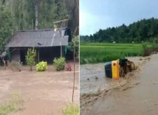 heavy rain in wayanad