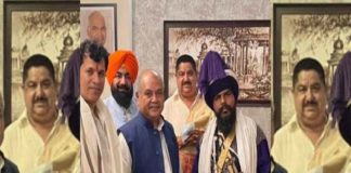 ബിജെപി നേതാക്കളുമായി കൂടിക്കാഴ്ച; ബാബ അമന് സിംഗിനെ തള്ളി നിഹാംഗ് nihang_thomar