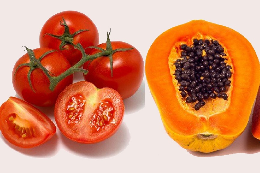 papaya-tomato