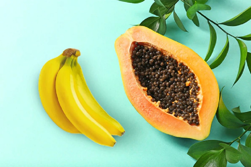 papaya-banana
