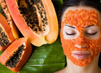 papaya face pack