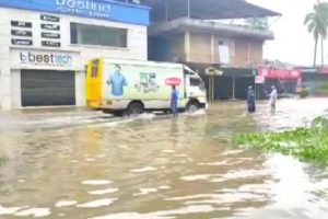 waterlogging in Nilambur