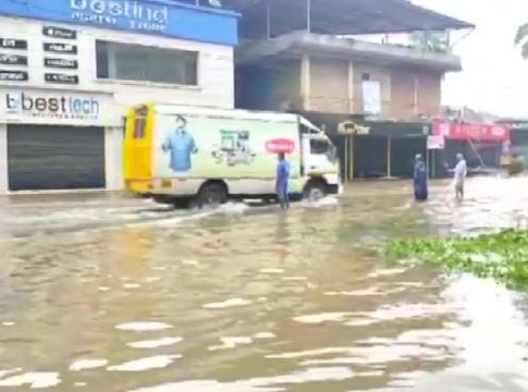 waterlogging in Nilambur