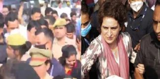 പ്രിയങ്ക ഗാന്ധി കസ്റ്റഡിയിൽ; ലഖ്നൗവിൽ നിരോധനാജ്ഞ Priyanka Gandhi