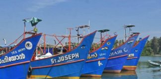 Ponnani fishing harbour