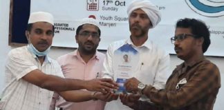 ഡോക്ടർ ഒകെ അബ്ദുൽ സലാമിന് എസ്വൈഎസ് ആദരം Dr. OK Abdul Salam honoured by SYS