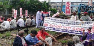 farmers protest