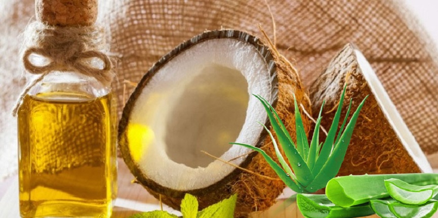 Aloe vera- Coconut oil