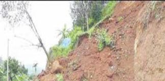 ചെറുകുന്നിൽ കനത്ത മഴയിൽ മണ്ണിടിച്ചിൽ; വീടുകൾക്ക് ഭീഷണി landslide in wayanad