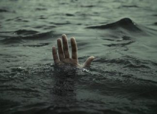 drowned to death