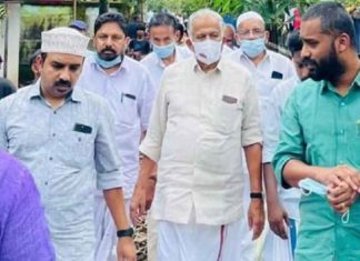 ET Mohammed Basheer MP visited missing fisherman's families