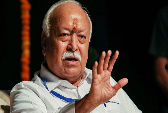 ‘രാജ്യത്തെ ദുർബലപ്പെടുത്താൻ ശ്രമം, പിന്നിൽ ബാഹ്യ ശക്തികൾ; മോഹൻ ഭാഗവത് Mohan-Bhagwat