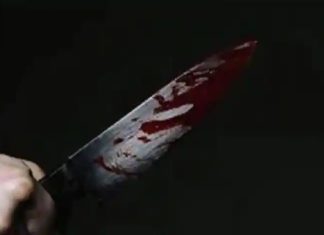 stabbed to death