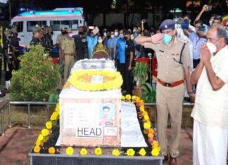 വീരമൃത്യു വരിച്ച മലയാളി ജവാൻ വൈശാഖിന്റെ സംസ്കാരം ഇന്ന് martyred soldier Vaishakh