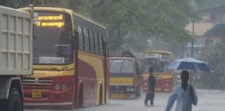 heavy rain Kollam